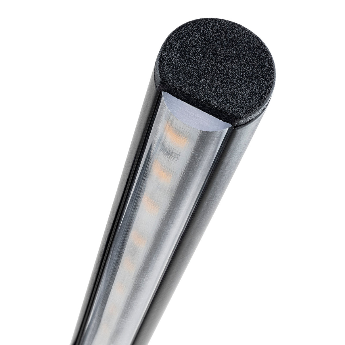 Seinavalgusti 1 valgusallikaga L LED Kaira – must
