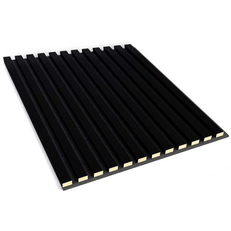 Akustiline paneel Must matt 600 × 600 mm
