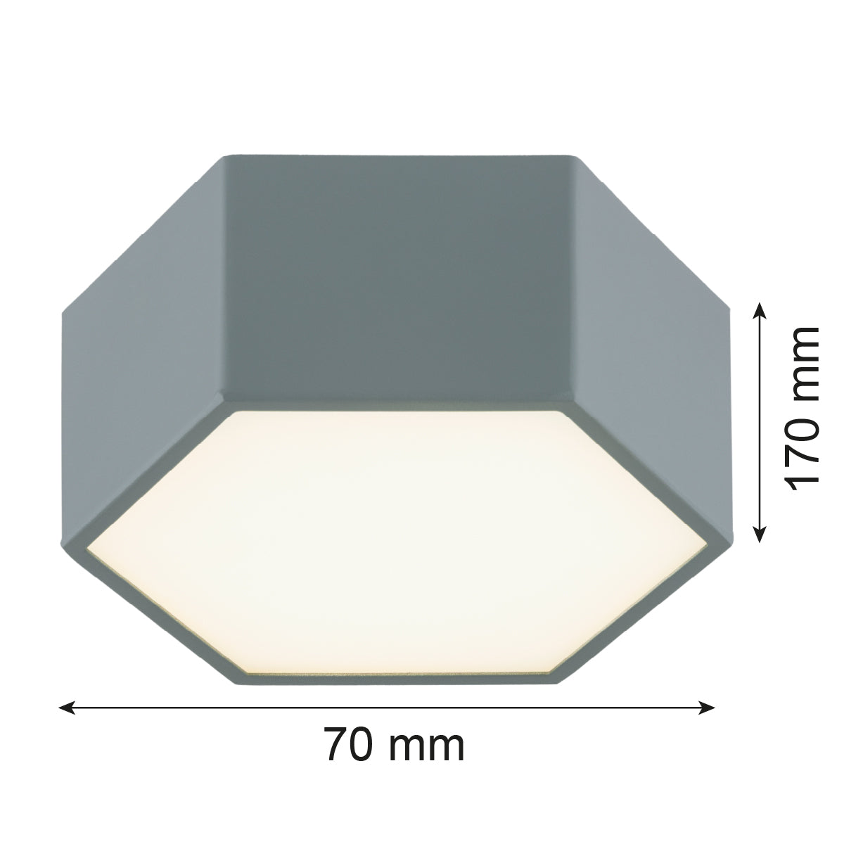 LED-laevalgusti Celia – tume salveiroheline