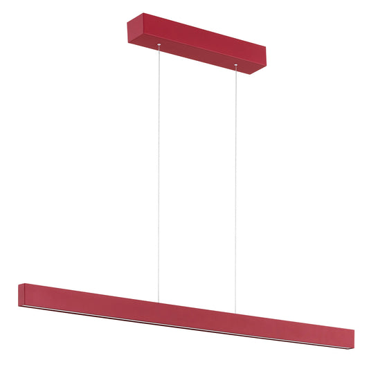 1 valgusallikaga rippvalgusti led Pilvi – punane