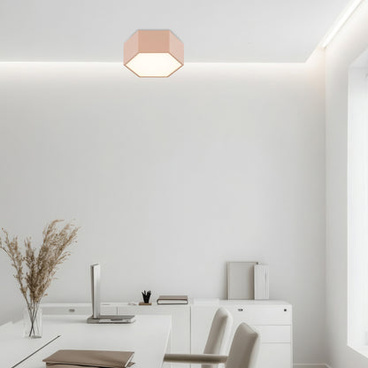 LED-laevalgusti Celia – mahlakas virsikutoon