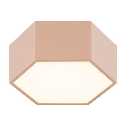 LED-laevalgusti Celia – mahlakas virsikutoon