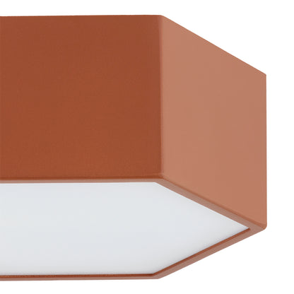 LED-laevalgusti Celia – terrakota