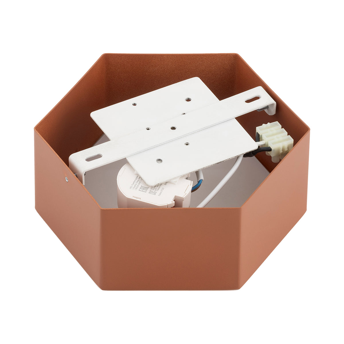 LED-laevalgusti Celia – terrakota