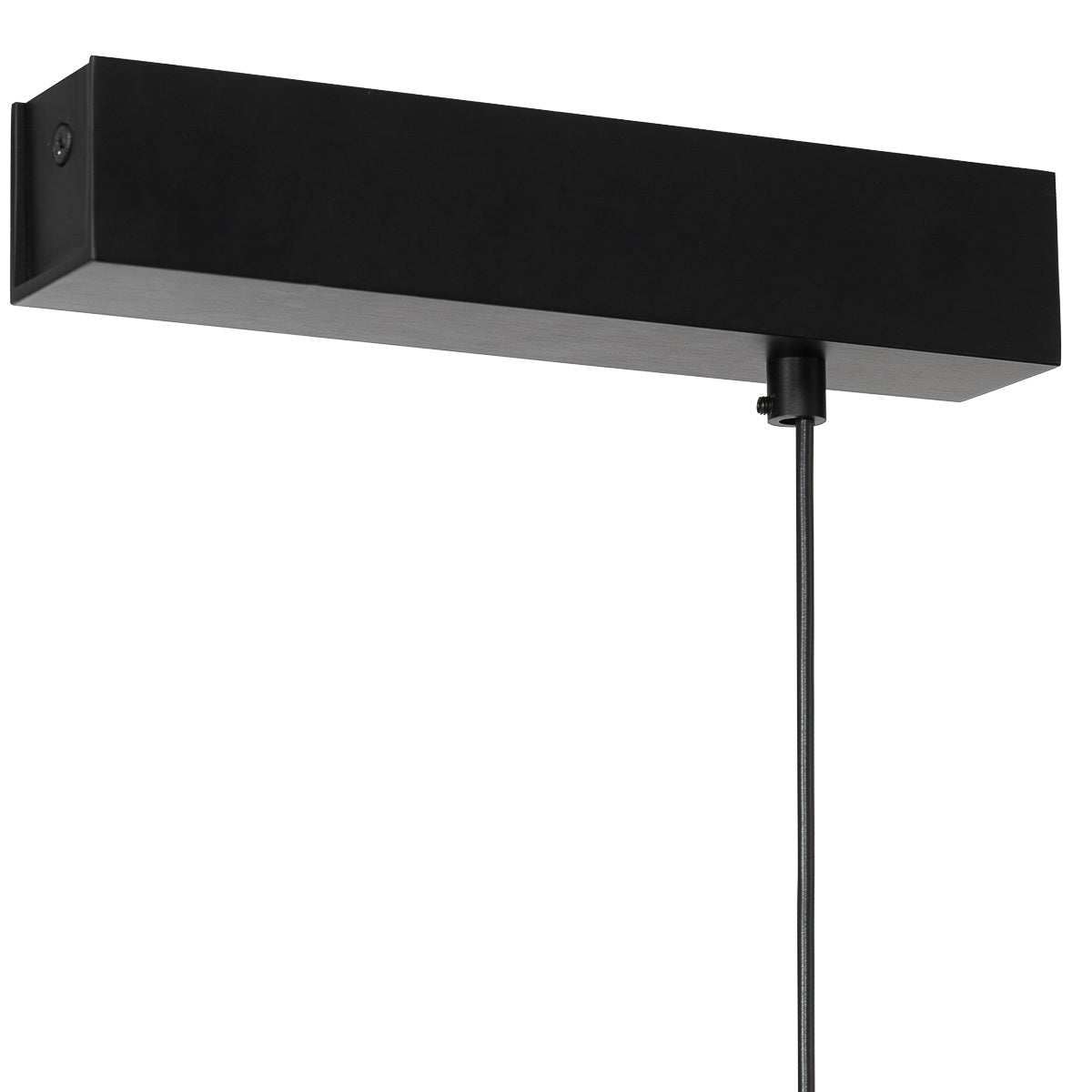 Üheosaline LED rippvalgusti, üles-alla valgusega Cielo – must