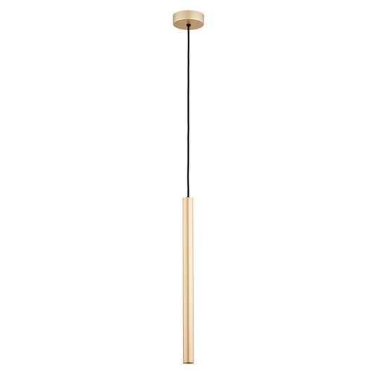 1 valgusallikaga rippvalgusti led Tessa – kuldne