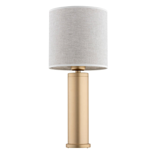 1 valgusallikaga lauavalgusti Solis – linen, kuldne