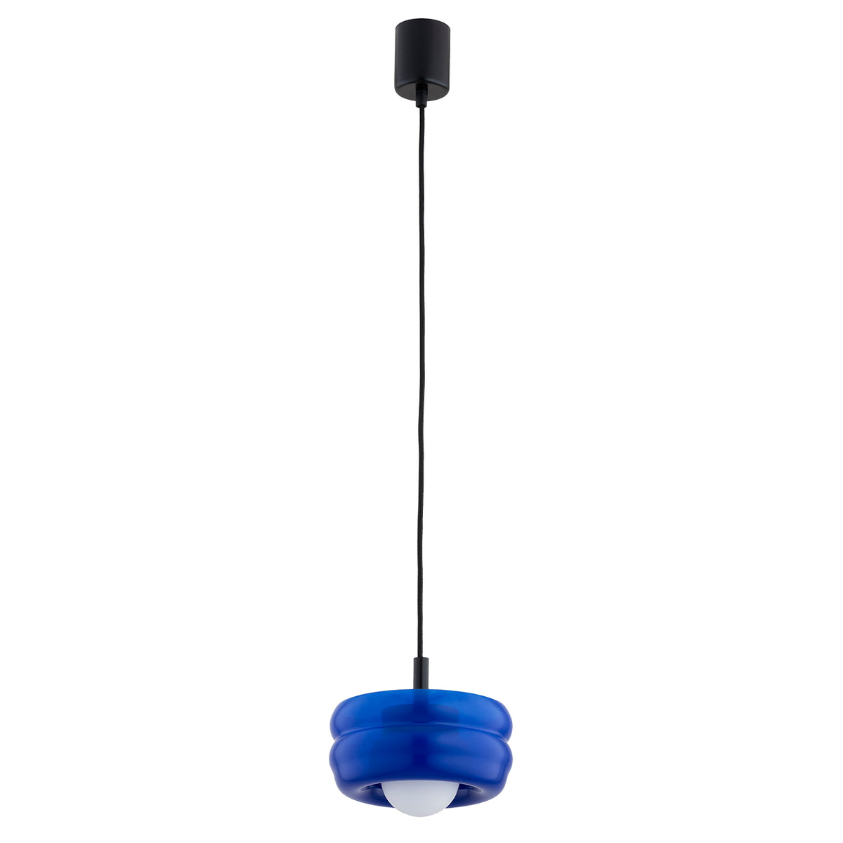1 valgusallikaga rippvalgusti Bela – cobalt, matt opaal