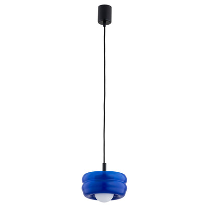 1 valgusallikaga rippvalgusti Bela – cobalt, matt opaal