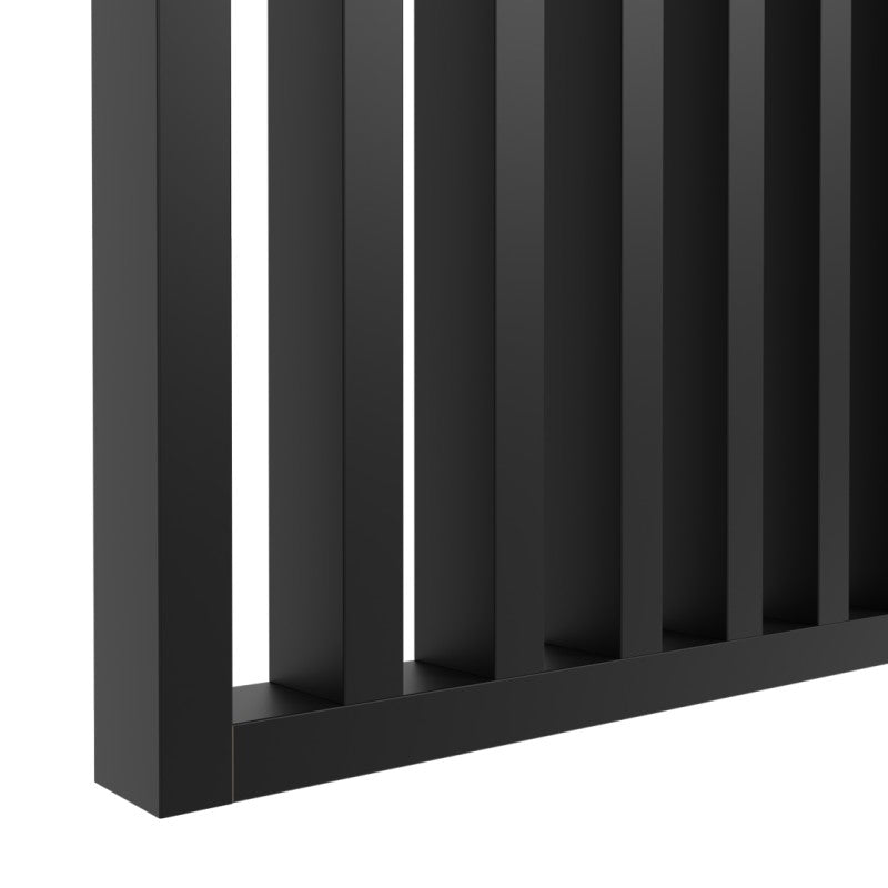 Ribisein mõõdu järgi – standard 30 × 60 mm Must matt 2750 mm