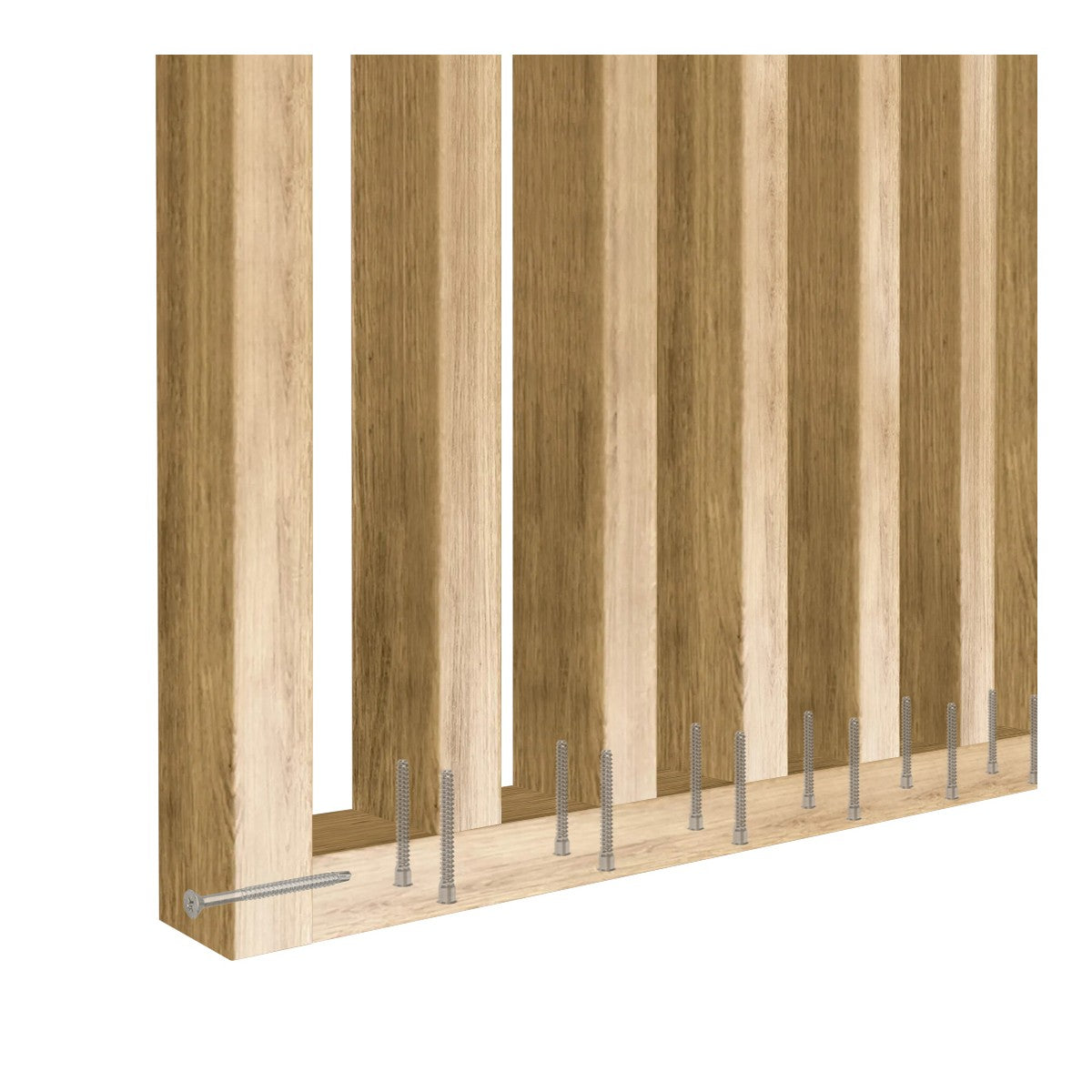 Ribisein "Natural Oak" - erinevad mõõdud