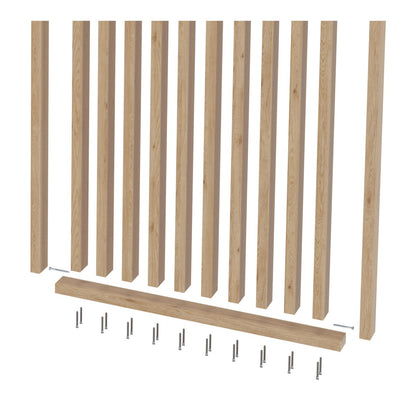 Ribisein "Natural Oak" - erinevad mõõdud