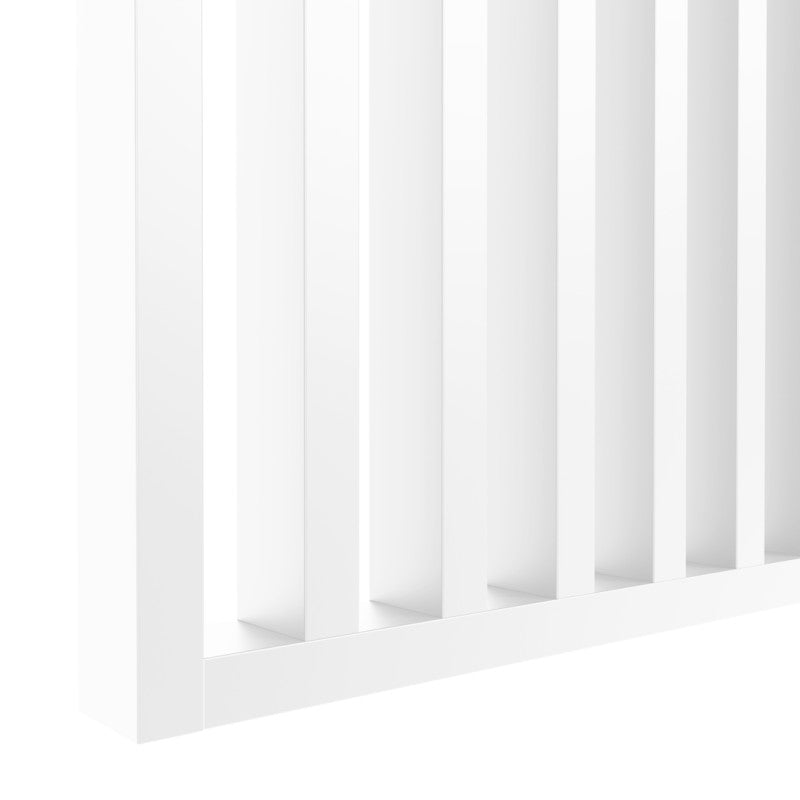 Ribisein mõõdu järgi – standard 30 × 60 mm Valge matt 2750 mm