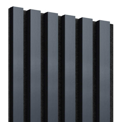 Akustiline ribipaneel Anthracite