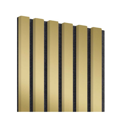 Akustiline ribipaneel Golden Gloss