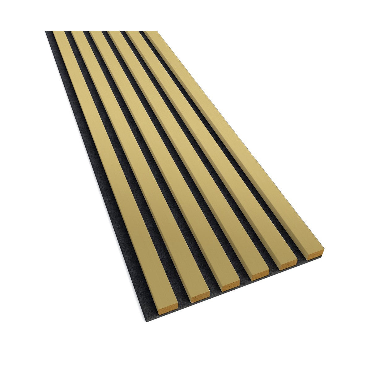 Akustiline ribipaneel Golden Gloss
