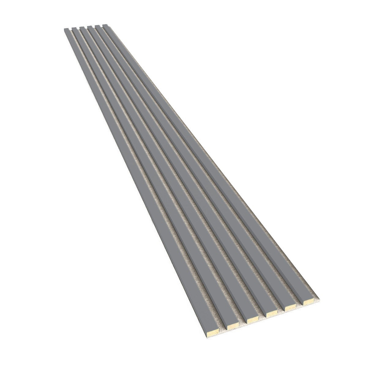 Akustiline ribipaneel Grey