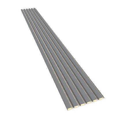 Akustiline ribipaneel Grey