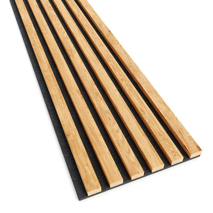 Akustiline ribipaneel Natural Oak