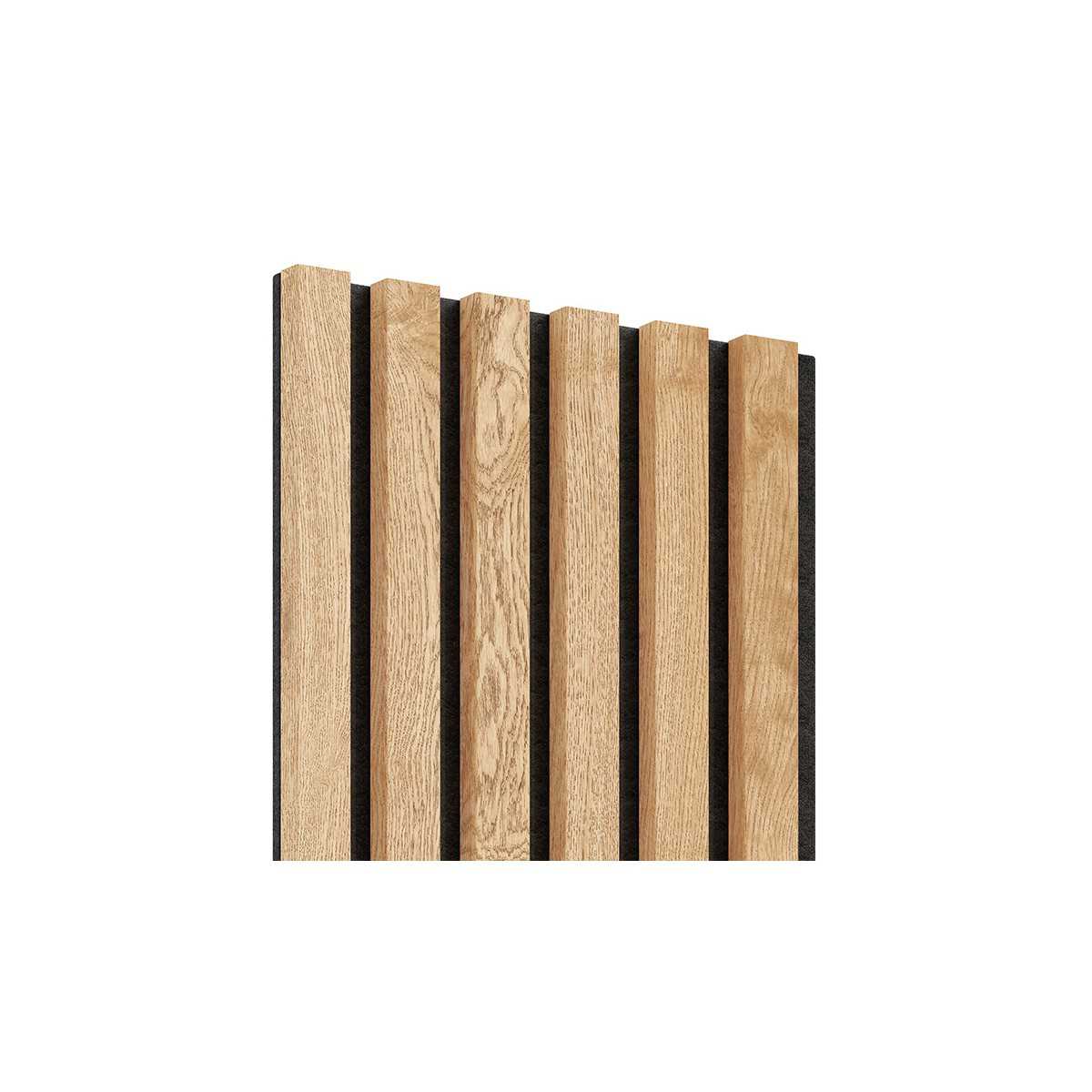 Akustiline ribipaneel Oak Veneer