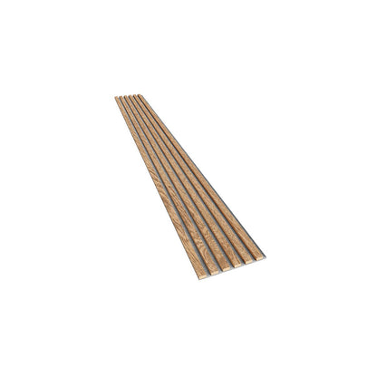 Akustiline ribipaneel Oak Veneer