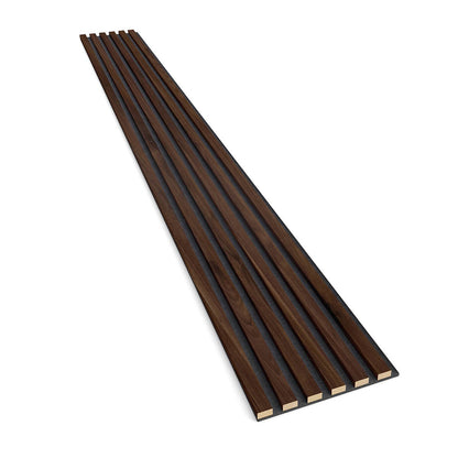 Akustiline ribipaneel Walnut