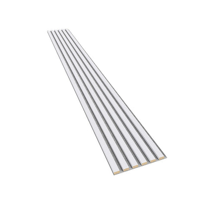 Akustiline ribipaneel White Matte