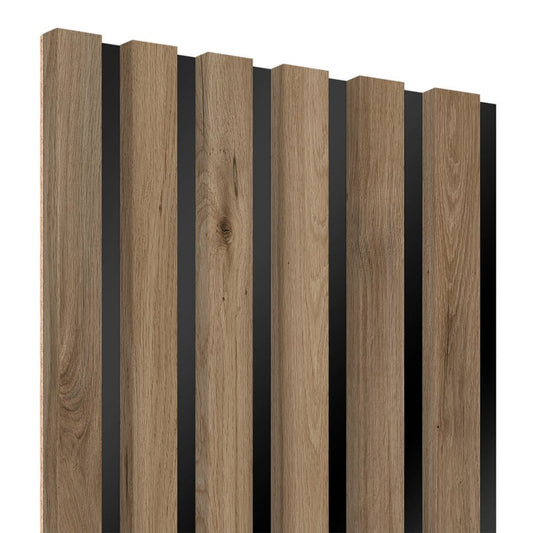 Akustiline paneel Tume tamm 600 × 600 mm