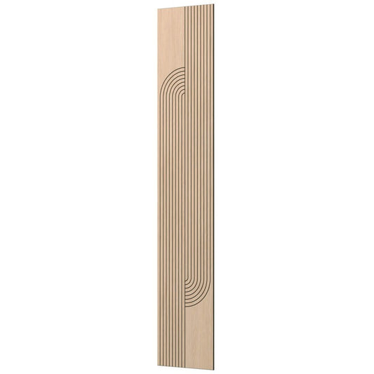 Kõrge freesitud seinapaneel Veluno 500 × 2750 mm