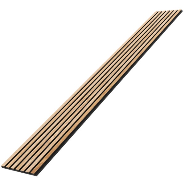 Spoonitud akustiline paneel Classic tamm 2800 × 600 mm